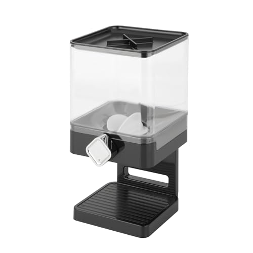 ZevrO 6 Single Kunststoff Compact Trockenfutter Spender, schwarz/transparent ZevrO 6 Single Kunststoff Compact Trockenfutter Spender, schwarz/transparent