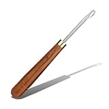 Giwrmu Latch Hook Tool, Wooden Latch Hooks, Latch Hook Crochet Needle for Micro Braids, Hair Extension and Carpet Craft
