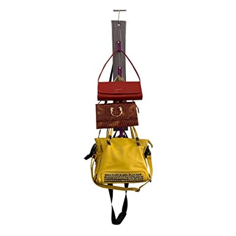 SHONPY Hanging Purse Organizer Handbag Rack for Closet Storage Holder for Purses Handbags with Hook Cover