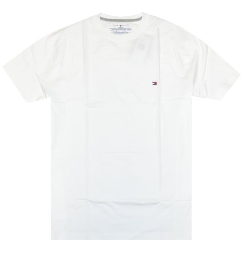 Image of Tommy Hilfiger Men's Stretch Jersey Crew Neck T-Shirt Gray