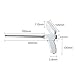 Swaukzo Portable Artificial Insemination Tool for Milk Cow Visual Endoscope Sperm Gun Veterinary Breeding Kit Livestock Supplies