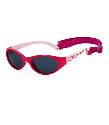 Kiddus Lunettes de Soleil pour Garçons et Filles. Entre 2 et 6 ans. Gomme Super Flexible avec Bande Élastique Réglable. 100% Protection Solaire UV400. Sûres, Confortables et très Résistantes Cover