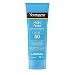 Neutrogena Hydro Boost Water Gel Sunscreen Lotion with Broad Spectrum SPF 50, Water-Resistant & Non-Greasy Hydrating Sunscreen Lotion, Oil-Free, 88 mL