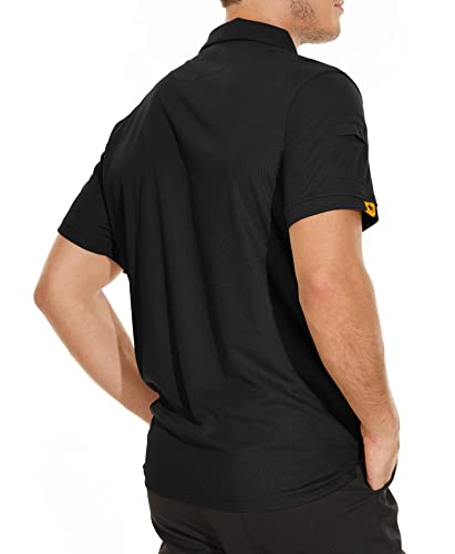 V VALANCH Men Shirts 4 Pack Golf Polo Shirts Short Sleeve Casual Summer Shirts Tennis Polo