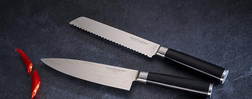 Couteau de chef et set damassé ECHTWERK pour amateurs de haute cuisine - 5
