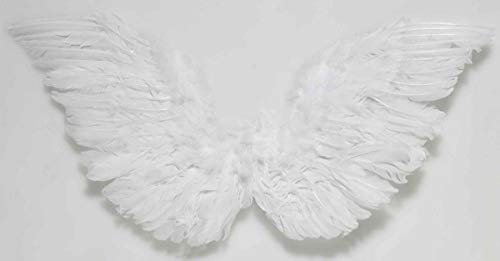 Forum Novelties Small Feather Angel Club Wings, White