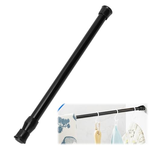 La Soluzione per Ogni Spazio: L'asta telescopica regolabile si adatta a qualsiasi ambiente, dal bagno all'armadio, senza bisogno di perforazioni. Design pratico e versatile.