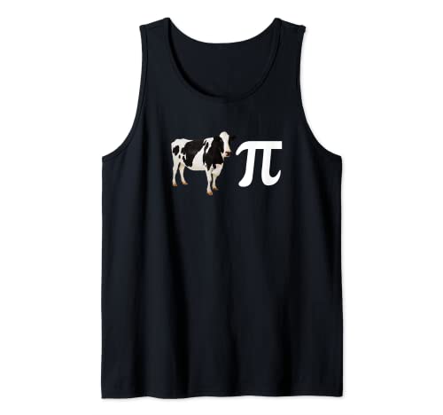 Funny Cow Pi Day, Funny Teacher Math Lover Science Canotta