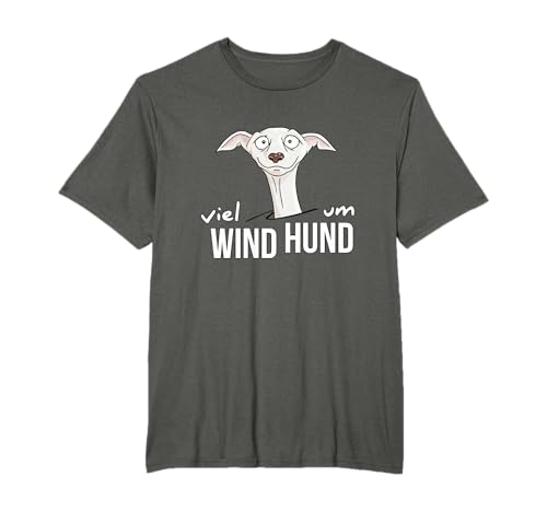 Viel Wind um Hund | Pure Leidenschaft Für Windhund T-Shirt