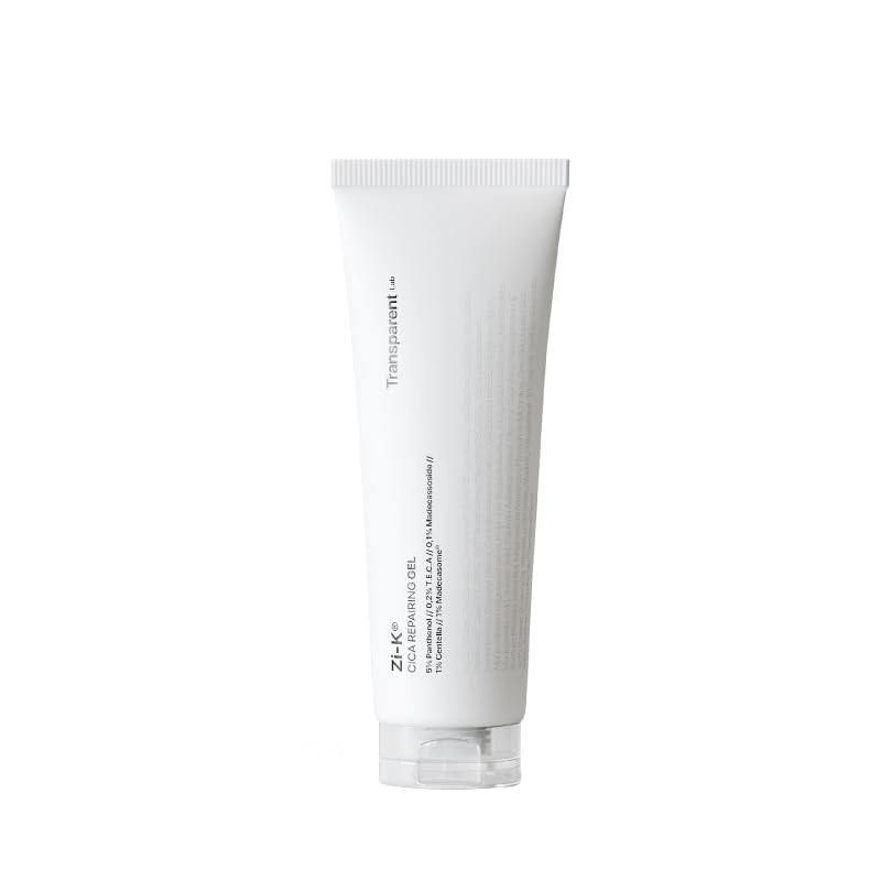 Transparent Lab Zi-K® Cica Repairing Gel - Gel reparador con CICA