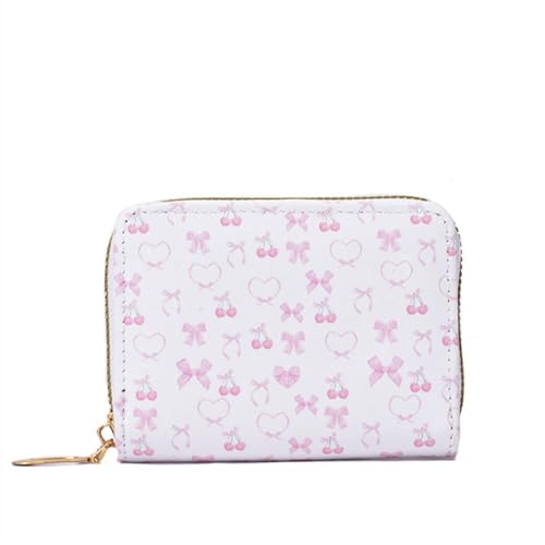 Bowknot Cute PU Card Holoder Women Wallet for Ladies
