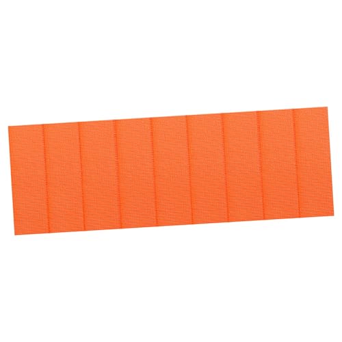 Aymzbd Foldable Mat Exercise Pilates Mat Folding Gymnastics Travel Indoor Outdoor Player Nonslip Stretching Sports Pad, Orange