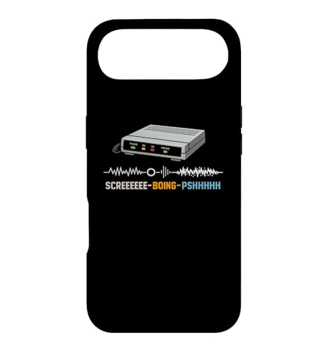 Dial Up Modem Handshake Sound 90s Internet Nostalgia Case for iPhone Air