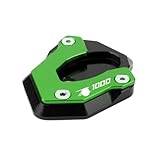 Applicazione: supporto per piede moto, estensione staffa laterale pedale, estensione pad per Z1000 Z1000SX 2011-2020 2019 2018 Z 1000 1000SX