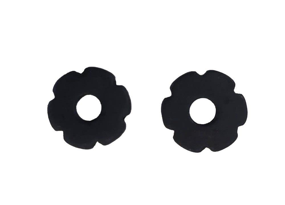 AJ Tack Spur Rowels Black 3/4