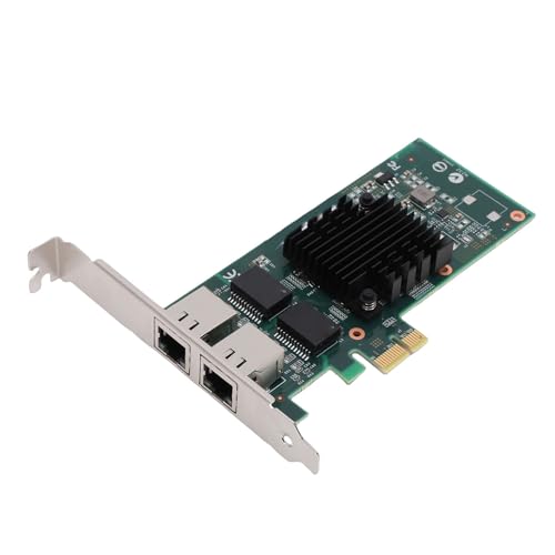 Carte Réseau 1 Go Double Ports RJ45 Contrôleur 82576 Adaptateur Ethernet PCIe