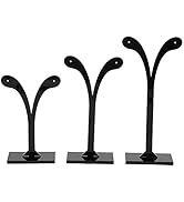 Pongnas Présentoir de Boucles d'oreilles 3 pièces Support pour Boucles d'oreilles Présentoir à Bi...