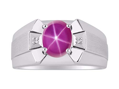 Bague en rubis véritable et diamants, une création d'exception pour elle