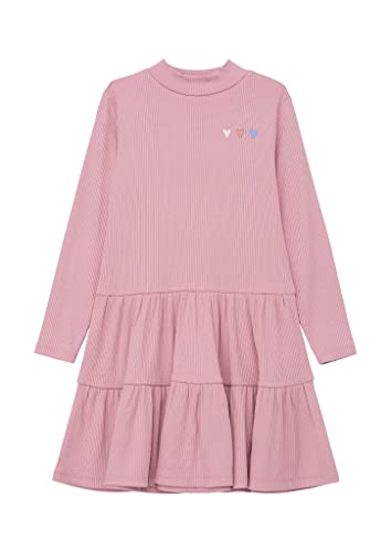 s.Oliver Mädchen 2127403 Kleid, kurz, PINK, 116
