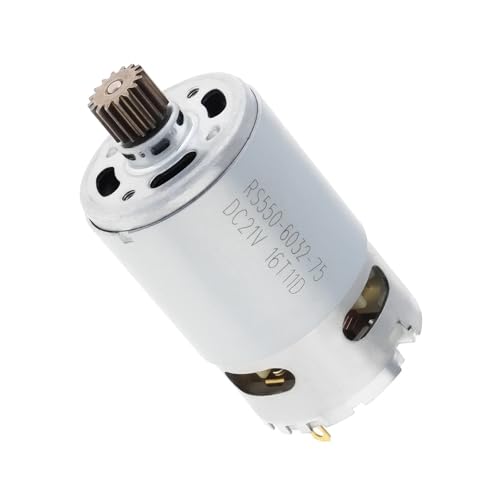 Moteur RS550 16 dents pour réparer une perceuse en panne 25V 25000 tours