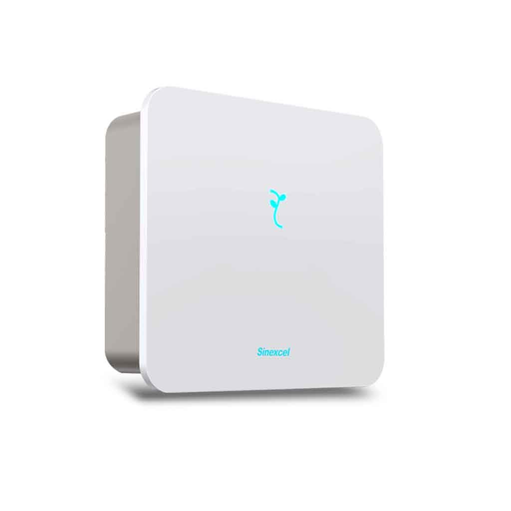 Inversor fotovoltaico monofásico, híbrido On-Grid/Off-Grid, Certificado CEI 0-21, garantía 10 años, IP65 (6KW)