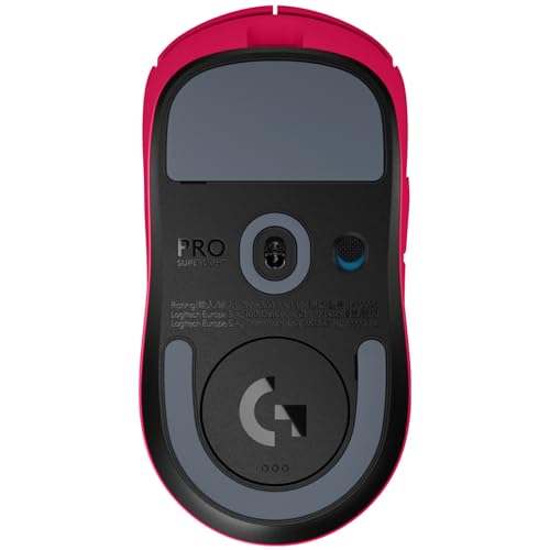 Image of Logitech G PRO X SUPERLIGHT 2 LIGHTSPEED Wireless Gaming Mouse, Lightweight, LIGHTFORCE Hybrid Switches, HERO 2 Sensor, 32,000 DPI, 5 Programmable Buttons, USB-C Charging, PC & Mac - Magenta
