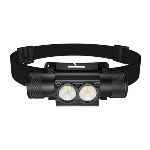 BAILSDM H25S Faro Delantero 18650 Faro Doble SST40 LED 1200Lm USB Recargable Lámpara De Trabajo Táctica Al Aire Libre,Gcu2