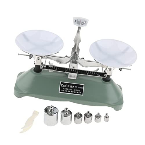 Balance de table mécanique 200g avec 6 poids pour école