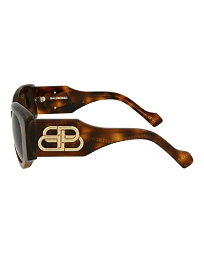 Balenciaga Round/Oval Sunglasses Havana Havana Brown Luxury Eyewear Made In Italy Acetate Frame Designer Fashion for Everyday Luxury3