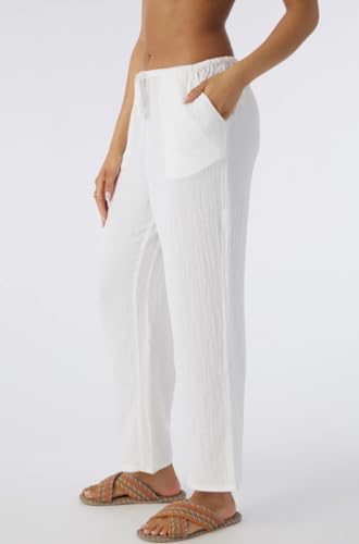 O'NEILL Womens Brenda Beach Pants, White, M4