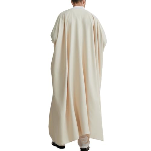 Cambkatl Thobes for Men Islam Muslim Robe Arabic Thobe Open Front Thobe Middle East Saudi Arab Kaftan Islamic Abayas4
