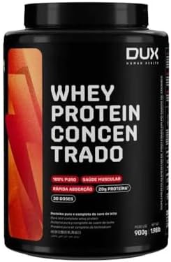 Whey Protein Concentrado Chocolate Pote 900g – Contribui para o G...