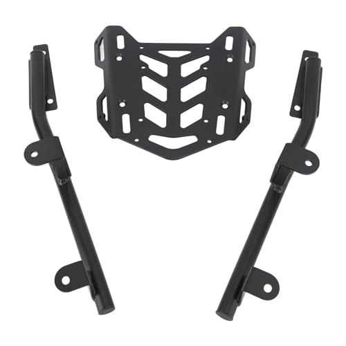 Suporte para bagagem de motocicleta de liga de alumínio, kit de suporte traseiro de 15 peças, compat