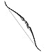Black Hunter Takedown Recurve Bow, 60