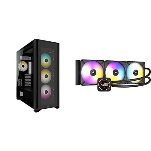 pcケース セット ピラーレス 簡易水冷 コルセア pcケース セット