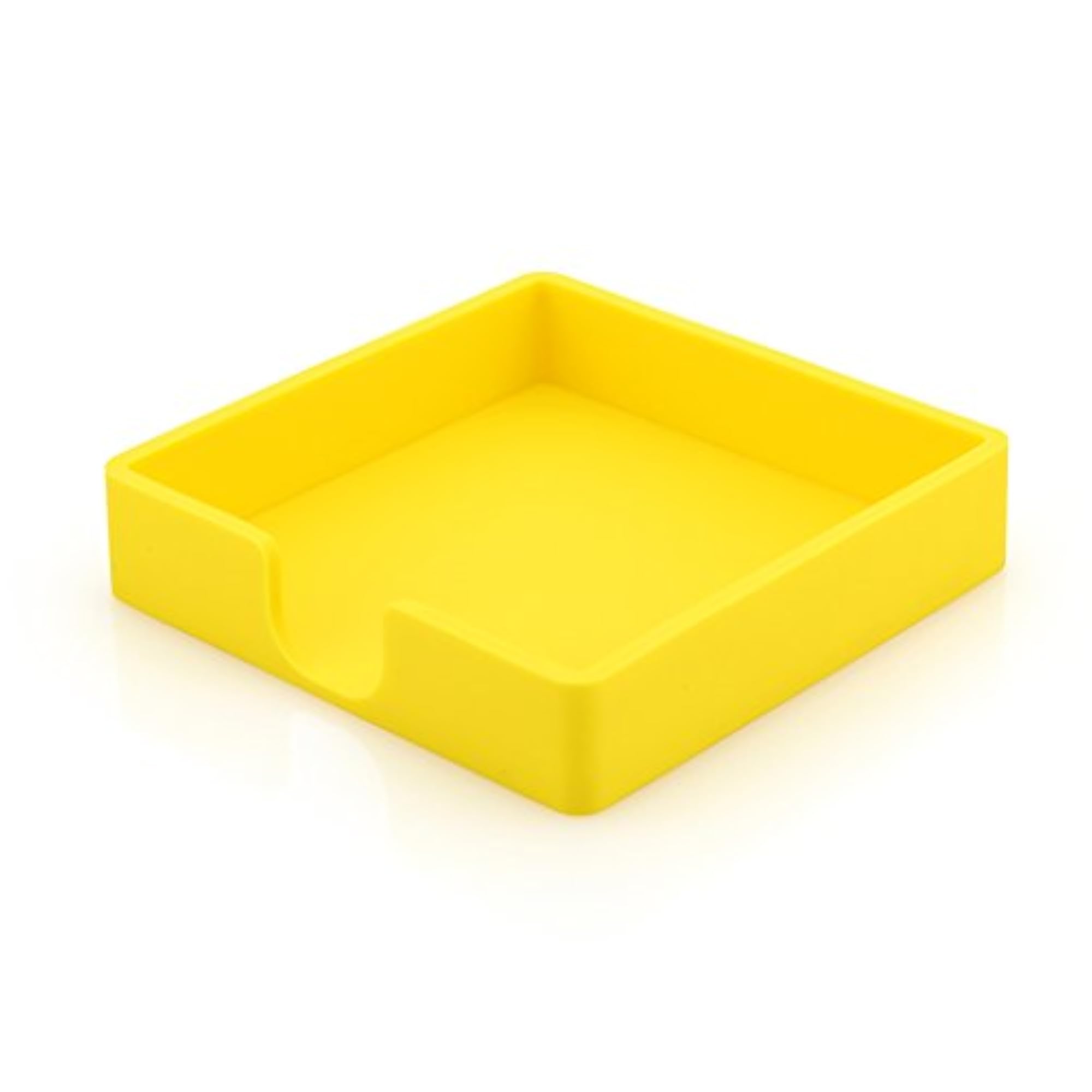 Silicone Drink Coaster, Heat Insulation Mug Placemat, Yellow