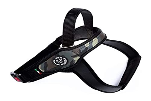 Tre Ponti Primo Pettorina per Cani, M, Mimetica