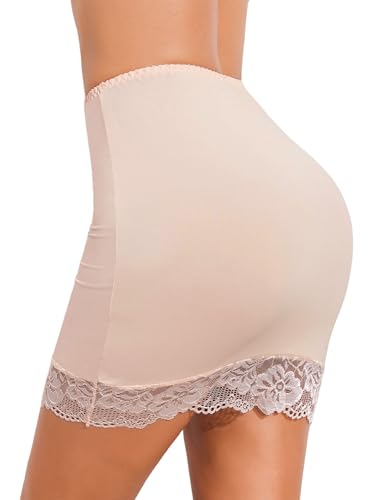 Image of Avidlove Half Slips for Women Under Dress Non Cling Floral Lace Trim Above Knee Half Slips