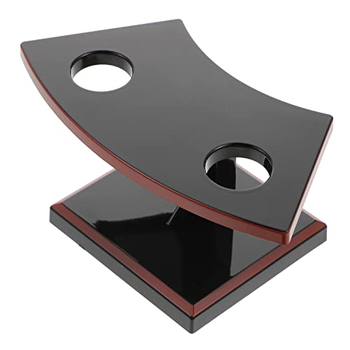 STOBAZA Roll Holder Sushi Cone Bracket Kickstand Ice Cream Cone Holder Display Pizza Cone Holder Stand Sushi Cone Holder Sushi Holder Grills for Food Cone Stand Kitchen Plastic Black