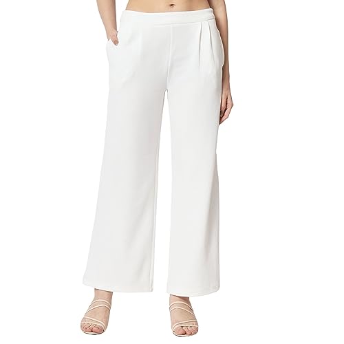 Image of BEATNIK Women Casual Solid Square Neck Crop Coords Set