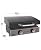 Blackstone 2144 Original 22” Tabletop Griddle with Integrated Protective Hood and Stainless Steel Front Plate, Powder Coated Steel, Black