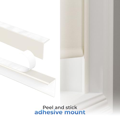 Lumino Blackout Roller Shade Side Tracks, 68" L Jasper Cream miniatura 2