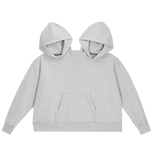 Sweat pour couple gris et pull assorti original à offrir à deux