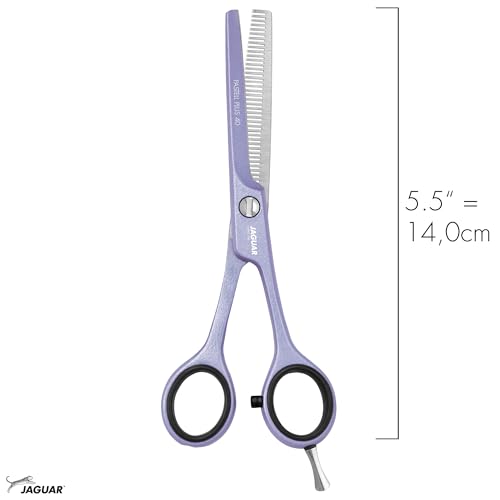 Ciseaux de modelage JAGUAR PASTELL PLUS 40 dents effilées 5.5 pouces Lavande