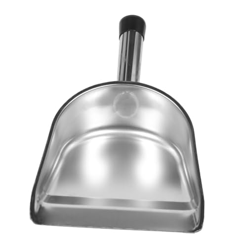 FONDOTIN Limpieza Portátil Inoxidable Recogedor Ergonómico Cocina Limpiar y Manejar