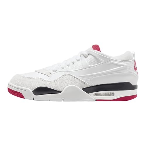 Air Jordan 4 RM Men's Shoes (FQ7939-102, White/Black/Neutral Grey/Varsity Red) Size 10.5