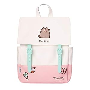 Mochila escolar Pusheen Rosa collection – Mochila escolar niña ideal vuelta al cole – Material Escolar y papelería, Licencia Oficial
