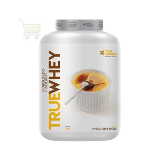 True Source True Whey Protein Hidrolisado E Isolado - 1810G Vanilla Crème Brûllè