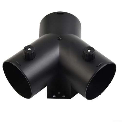 Bebykilemi Conducto de tubería de 75 mm + ventilación de salida de aire caliente y clip de manguera para calentador compatible con Eberspacher para Webasto Propex 75 mm juego de mangueras de conducto