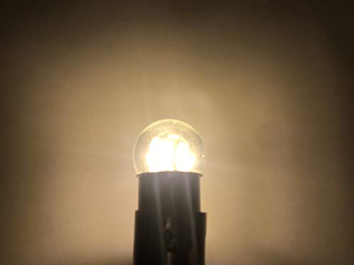 Aero-Lites.com #89 Miniature Bulb LED Replacement | 12/14vdc | Light Color: Warm White (2,700k) | Replaces #67, 69, 89, 9421777, 98, 1247, 441067-1, 97, 631, 89LL, 1155, 97-I